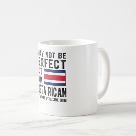 コスタリカコスタリカルーツコスタリカ国旗 コーヒーマグカップ (正面右)