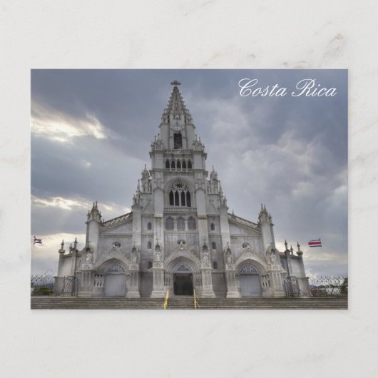 コスタリカコロナドチャーチトラベル ポストカード (正面)
