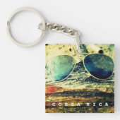 コスタリカサングラスプラヴィダ キーホルダー (正面)