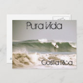 コスタリカサーファーズハガキ ポストカード (正面/裏面)