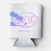 コスタリカサーフィンサーファープラヴィダ 缶クーラー (正面)