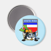 コスタリカスキューバダイビングパンダ マグネット (正面/裏面)