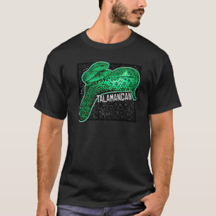 コスタリカタラマンカンパームピットビパーレプティエノ Tシャツ