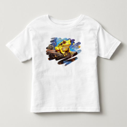 コスタリカダーツカエル トドラーTシャツ (正面)