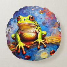 コスタリカダーツフロッグ装飾用クッションクッション