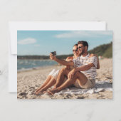 コスタリカデスティネーションビーチ結婚式 セーブザデート (裏面)