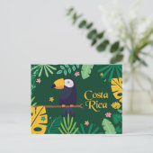 コスタリカトゥーカン ポストカード (スタンド正面)