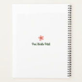 コスタリカパープルフラワープランナー プランナー手帳 (裏面)