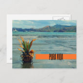 コスタリカビーチプラヴィダポストカード ポストカード (正面/裏面)