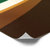 コスタリカビーチ旅行ポスター ポスター (角)