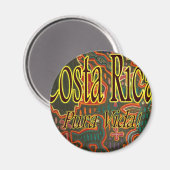 コスタリカフォークアートプラヴィダ マグネット (正面/裏面)