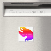 コスタリカプラカラフルヴィダスロース土産 マグネット (インサイチュ (食洗機))