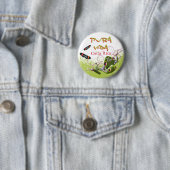 コスタリカプラビダツリーフロッグボタン 缶バッジ (インサイチュ)