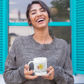 コスタリカプラビダハイビスカスフラワー コーヒーマグカップ