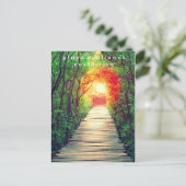 コスタリカプラヤアヴェラナスマングローブポストカード ポストカード (スタンド正面)