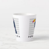 コスタリカプラヴィダトゥーカンコーヒー カフェラテマグ (正面)