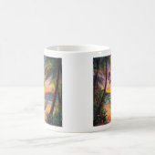 コスタリカプラヴィダビーチサンセットアンドハンモックコフ コーヒーマグカップ (中央)