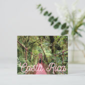 コスタリカモンテベルデブリッジ写真はがき ポストカード (スタンド正面)