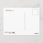 コスタリカレインフォレストハガキ ポストカード (裏面)