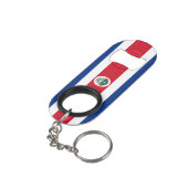 コスタリカ国家プライド愛国主義 キーホルダー栓抜き (裏面アングル)