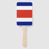 コスタリカ国旗とハンドファンのセット ハンドファン (裏面)