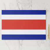 コスタリカ国旗と紙パッド ペーパーパッド (インサイチュ)