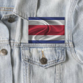 コスタリカ国旗のボタン 缶バッジ (インサイチュ)