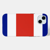 コスタリカ国旗のApple iPhone 15 Plusケース Case-Mate iPhoneケース (裏面 (横))