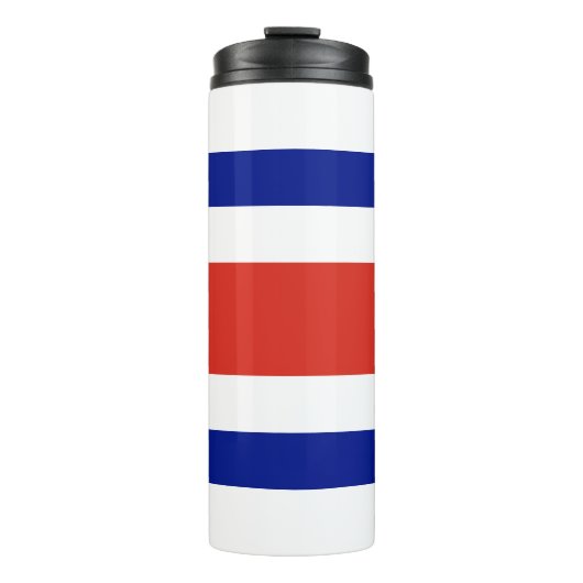 コスタリカ国旗を持つサーマルタンブラー タンブラー (正面)