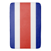 コスタリカ国旗を持つ大きなバスマット バスマット (正面縦)