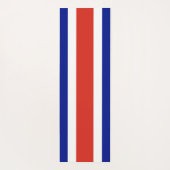 コスタリカ国旗を持つ愛国的なヨガマット ヨガマット (裏面)