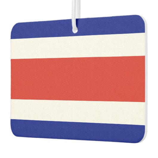 コスタリカ国旗を持つ車の空気フレッシュ カーエアーフレッシュナー (左)