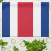 コスタリカ国旗 キッチンタオル (折り畳み)