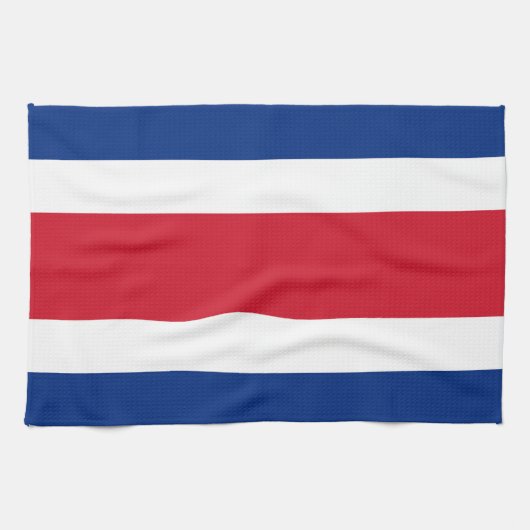 コスタリカ国旗 キッチンタオル (横)