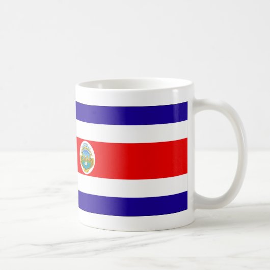 コスタリカ国旗 コーヒーマグカップ (右)