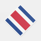 コスタリカ国旗 スタンダードランチョンナプキン (角)