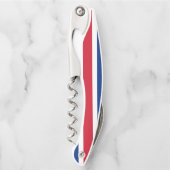 コスタリカ国旗 ソムリエナイフ (正面)