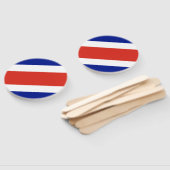 コスタリカ国旗 ハンドファン (組立なし)