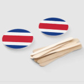 コスタリカ国旗 ハンドファン (組立なし)