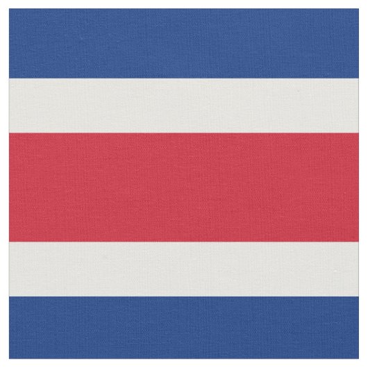 コスタリカ国旗 ファブリック (クローズアップ)