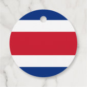 コスタリカ国旗 フェイバータグ (裏面)