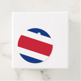 コスタリカ国旗 フェイバータグ