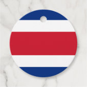 コスタリカ国旗 フェイバータグ (正面)