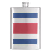 コスタリカ国旗 フラスク (正面)