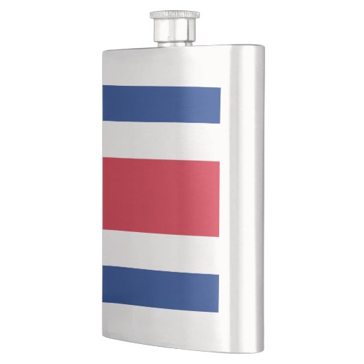 コスタリカ国旗 フラスク (左)