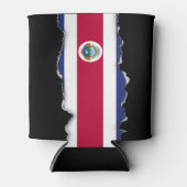 コスタリカ国旗 缶クーラー (正面)