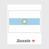 コスタリカ国旗（1840年～1842年） シール (シート)