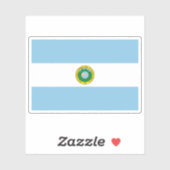 コスタリカ国旗（1842年～1848年） シール (シート)