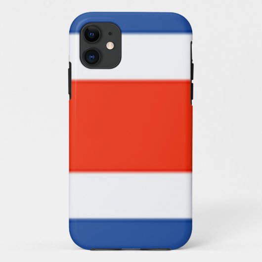 コスタリカ国旗 Case-Mate iPhoneケース (裏面)