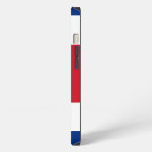 コスタリカ国旗 iPhoneケース (左側面)
